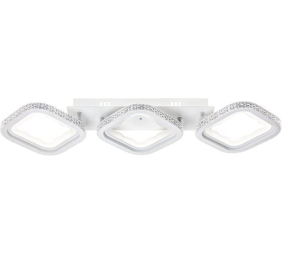 Потолочная люстра RITTER LED диммер LOSANGA с ДУ, 3 режима, 715x220x80, 120Вт, 36м, белый, , 52931 0
