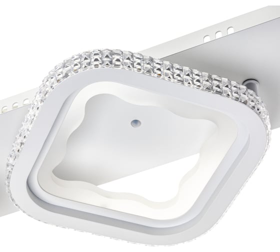 Потолочная люстра RITTER LED диммер LOSANGA с ДУ, 3 режима, 715x220x80, 120Вт, 36м, белый, , 52931 0