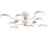 Потолочная люстра RITTER LED диммер SCANDIA ДУ 3 режима O900x170 124Вт 2700/4200/6400 42м бел/дерево 51657 0 2