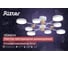 Потолочная люстра RITTER LED диммер SCANDIA ДУ 3 режима O900x170 124Вт 2700/4200/6400 42м бел/дерево 51657 0 4