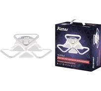 Потолочная люстра RITTER LED диммер NUVOLA с ДУ, 3 режима, 563x500х135, 108Вт, 33м, белый, 52939 6