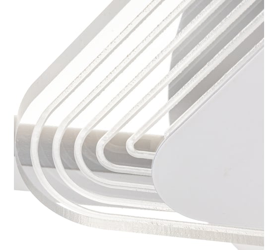 Потолочная люстра RITTER LED диммер NUVOLA с ДУ, 3 режима, 563x500х135, 108Вт, 33м, белый, 52939 6