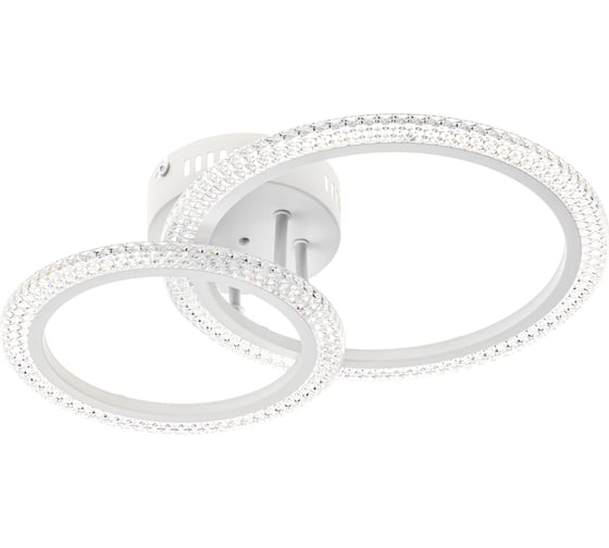 Потолочная люстра RITTER LED диммер RIFLESSO с ДУ 3 режима 470x330x120 52Вт 16м белый 52924 2