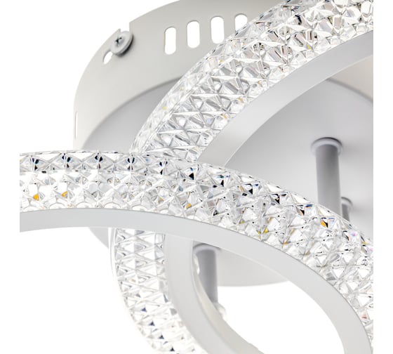 Потолочная люстра RITTER LED диммер RIFLESSO с ДУ 3 режима 470x330x120 52Вт 16м белый 52924 2
