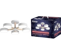 Люстра RITTER LED диммер SCANDIA с ДУ 3 режима 580x160 75Вт 2700/4200/6400 28м бел/дер 51591 7