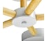 Люстра RITTER LED диммер SCANDIA с ДУ 3 режима 580x160 75Вт 2700/4200/6400 28м бел/дер 51591 7 4