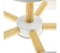 Люстра RITTER LED диммер SCANDIA с ДУ 3 режима 580x160 75Вт 2700/4200/6400 28м бел/дер 51591 7 5