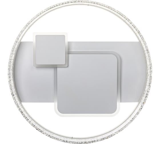Потолочная люстра RITTER LED диммер GALASSIA ДУ 3 режима O500x95 78Вт 2700K/4200K/6400K 29м бел 51649 5