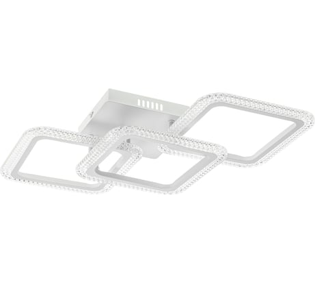 Потолочная люстра RITTER LED диммер LOSANGA ДУ 3 режима 685x325x120 78Вт 3000К/4200К/6300К 24м бел 52926 6