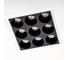 Люстра RITTER LED диммер GALASSIA с ДУ 3 режима 500x80 70Вт 2700/4200/6400 24м бел/зол 51578 8 7