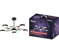 Потолочная люстра RITTER LED диммер SCANDIA ДУ 3 режима O940x210 148Вт 2700/4200/6400 45м зол/чер 51651 8