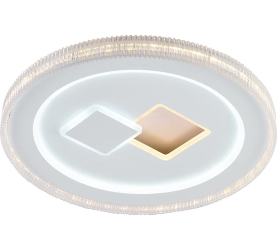 Потолочная люстра RITTER LED диммер GALASSIA ДУ 3 режима 480x60 80Вт 2700+6400/4200/6400+2700 30м бел 51662 4