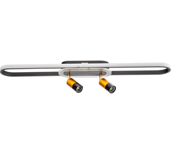 Потолочная люстра RITTER LED диммер LANTERNA ДУ 800x90x150 52Вт 2700K/4000K/6400K 18м чер/зол 51634 1