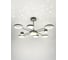 Потолочная люстра RITTER LED диммер NOTTE ДУ 3 режима O1100x415 90Вт 2700К/4200К/6400К 31м чер/зол 51630 3 6