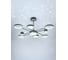 Потолочная люстра RITTER LED диммер NOTTE ДУ 3 режима O1100x415 90Вт 2700К/4200К/6400К 31м чер/зол 51630 3 8