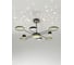 Потолочная люстра RITTER LED диммер NOTTE ДУ 3 режима O1100x415 90Вт 2700К/4200К/6400К 31м чер/зол 51630 3 3