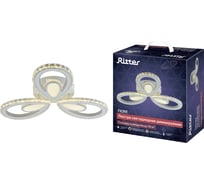 Потолочная люстра RITTER LED диммер FIORE ДУ 3 режима O555x90 60Вт 3000К/4000К/6000К 18м бел/хром 52933 4