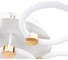 Потолочная люстра RITTER LED диммер OTTIMO ДУ 3 режима O610x130 124Вт 2700K/4000K/6400K 53м бел/зол 51639 6 4