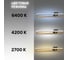 Люстра RITTER LED диммер ДУ 900x100x60 64Вт 4300Лм 2700/4000/6400 22м мет/ал зол/чер 51601 3 7