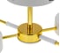 Потолочная люстра RITTER LED диммер SCANDIA ДУ 660x490x185 60Вт 2700K/4200K/6400K 23м сер/з 51628 0 9