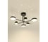 Потолочная люстра RITTER LED диммер NOTTE ДУ 3 режима O730x160 84Вт 2700К/4200К/6400К 28м чер/зол 51631 0 12