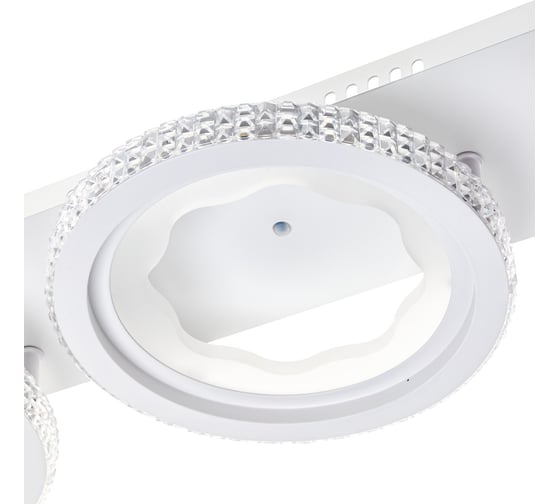 Потолочная люстра RITTER LED диммер LUCIDO ДУ 650x195x80 72Вт 2700+6400/4200/6400+2700 26м бел 51644 0