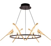 Подвесная светодиодная люстра Балтийский светлячок в декоре птиц SN-1006Q