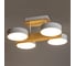 Потолочная люстра RITTER LED диммер SCANDIA ДУ 400x330x177 60Вт 2700K/4200K/6400K 23м бел/дер 51626 6 3
