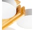 Потолочная люстра RITTER LED диммер SCANDIA ДУ 400x330x177 60Вт 2700K/4200K/6400K 23м бел/дер 51626 6 9