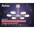 Потолочная люстра RITTER LED диммер SCANDIA ДУ 3 режима O700x170 102Вт 2700/4200/6400 36м бел/дерево 51656 3 4