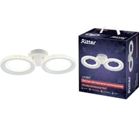Потолочная люстра RITTER LED диммер LUCIDO ДУ 420x195x90 48Вт 2700+6400/4200 6400+2700 17м бел 51643 3