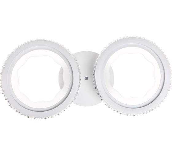 Потолочная люстра RITTER LED диммер LUCIDO ДУ 420x195x90 48Вт 2700+6400/4200 6400+2700 17м бел 51643 3