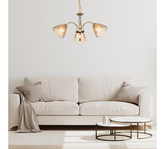 Подвесной светильник ESCADA 658/3PL E27х40W, Gold 658/3PL Gold