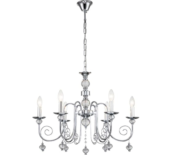 Подвесной светильник ESCADA 678/6PL E14х40W, Chrome 678/6PL Chrome