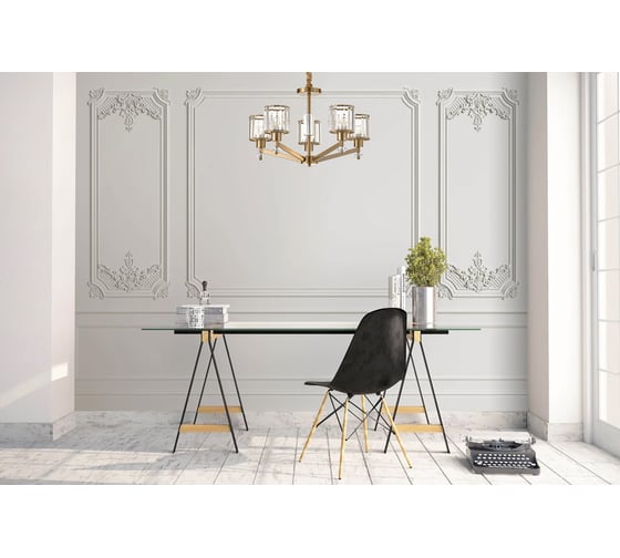Подвесной светильник ESCADA 691/5S E27х60W, Antique copper 691/5S (Copper)