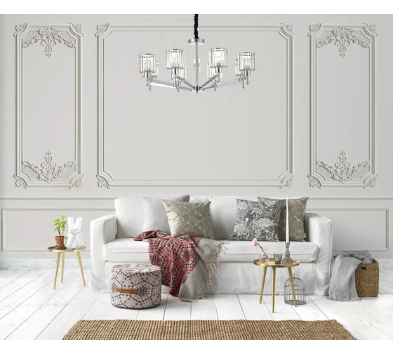 Подвесной светильник ESCADA 691/8S E27х60W, Chrome 691/8S (Chrome)