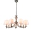 Подвесной светильник ESCADA E14х40W, Satin nickel 1144/7PL 1