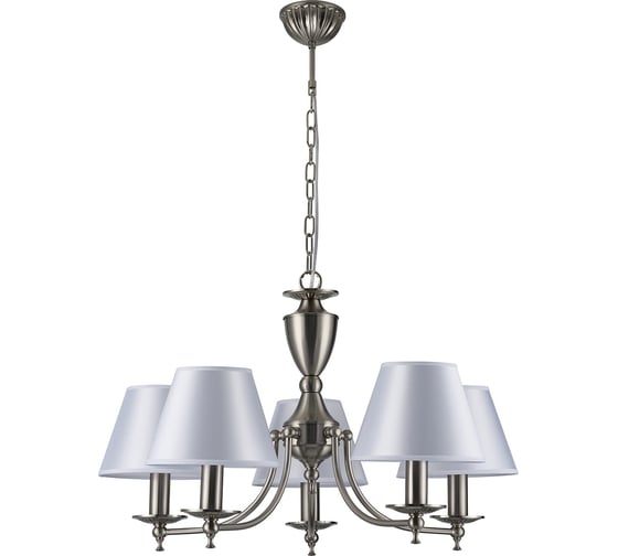 Подвесной светильник ESCADA E14х40W, Satin nickel 1144/5PL