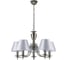 Подвесной светильник ESCADA E14х40W, Satin nickel 1144/5PL 2