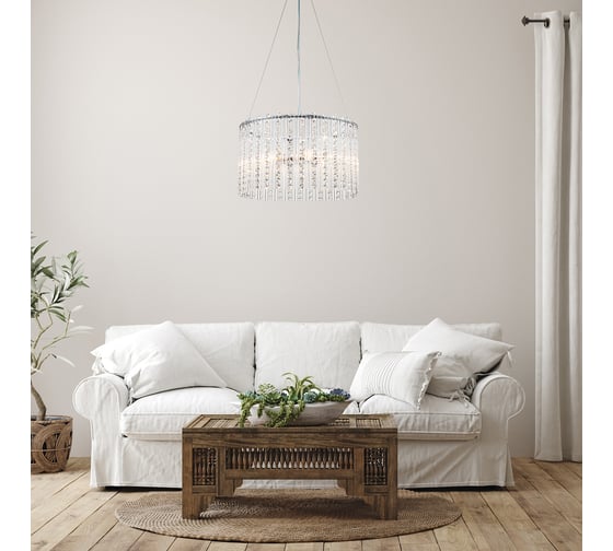 Подвесной светильник ESCADA E14х60W, Chrome 2104/6S