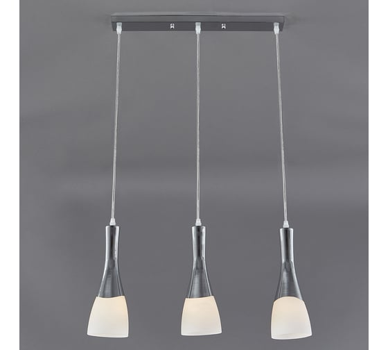 Подвесной светильник ESCADA E27х60W, Chrome/White 10167/3S
