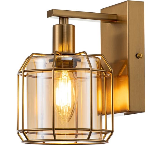 Настенный светильник ESCADA 10188/1A E14х40W, Brass 10188/1A Brass