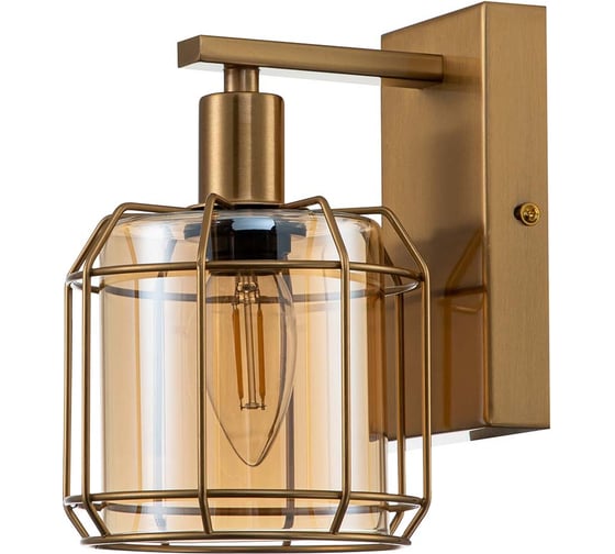 Настенный светильник ESCADA 10188/1A E14х40W, Brass 10188/1A Brass