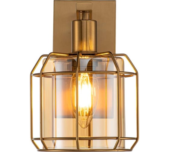 Настенный светильник ESCADA 10188/1A E14х40W, Brass 10188/1A Brass