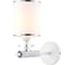 Настенный светильник ESCADA E27х60W, Matt white/Chrome 1157/1A 2