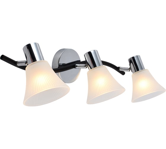 Настенный светильник ESCADA E14х60W, Chrome/Black 661/3P