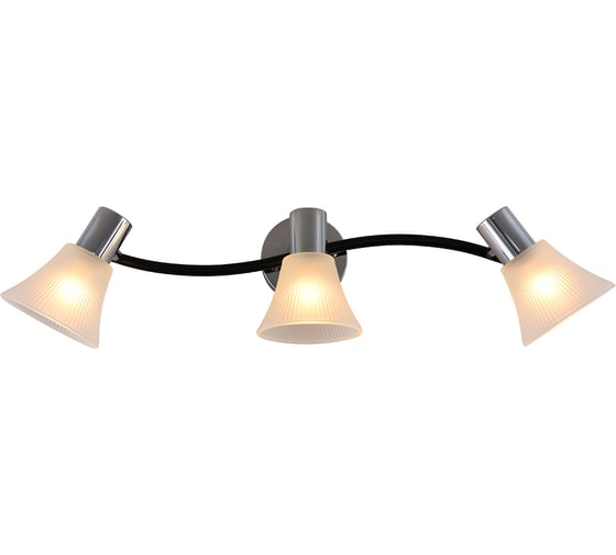 Настенный светильник ESCADA E14х60W, Chrome/Black 661/3P