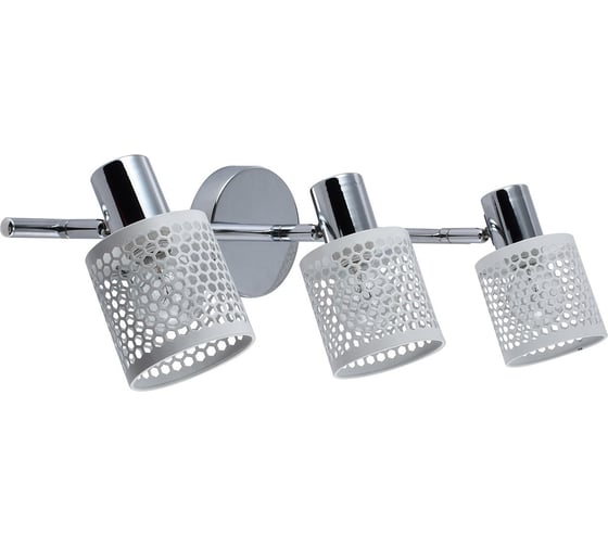 Настенный светильник ESCADA E14х60W, Chrome/White 669/3P