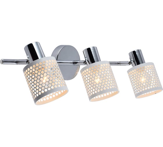 Настенный светильник ESCADA E14х60W, Chrome/White 669/3P