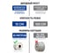 Светодиодная лента FERON 120smd(2835)/м 10вт/м 220v длина 25м, 3000k, ip65, ls710, 48766 4